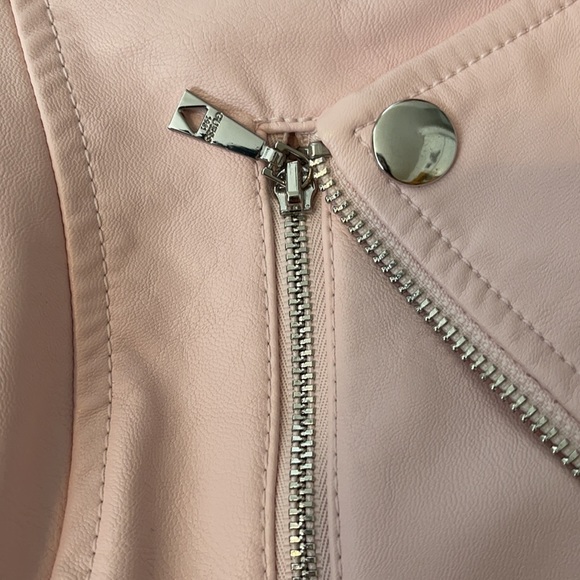 Pink Guess Leather Jacket - Picture 4 of 8